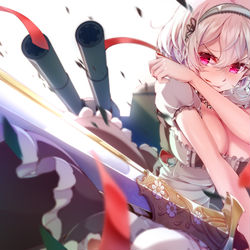 This is a pixiv picture whose title is 誇らしきご主人様のために.