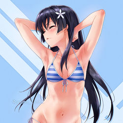 This is a pixiv picture whose title is 佐天さんの日.