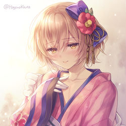 This is a pixiv picture whose title is 柾木（春装）.