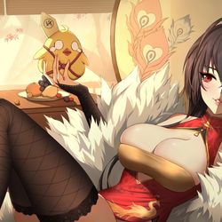 This is a pixiv picture whose title is 大凤.