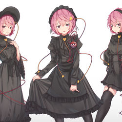 This is a pixiv picture whose title is 310ゴシック.