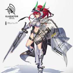 This is a pixiv picture whose title is グラディエーター.