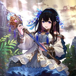 This is a pixiv picture whose title is 天地の加護がありますように.