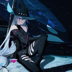 This is a pixiv picture whose title is skadi.