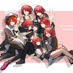 This is a pixiv picture whose title is 3000fo感謝ー「エクいっぱいだ！」.