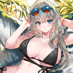 This is a pixiv picture whose title is 大きめ.