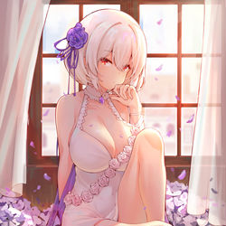 This is a pixiv picture whose title is シリアス.