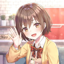 This is a pixiv picture whose title is 💛.