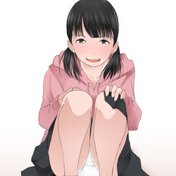 This is a pixiv picture whose title is Now the mask you're wearing.