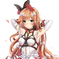This is a pixiv picture whose title is 6周年記念のクラリスちゃん.