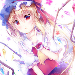 This is a pixiv picture whose title is ４年ぶりのフランドール様.