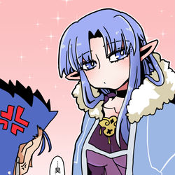 This is a pixiv picture whose title is キャスニキのフード着るメディアさん.