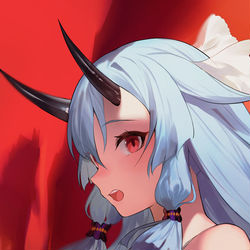 This is a pixiv picture whose title is 巴御前.