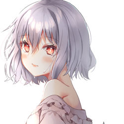 This is a pixiv picture whose title is 涙.