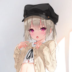 This is a pixiv picture whose title is おなか.