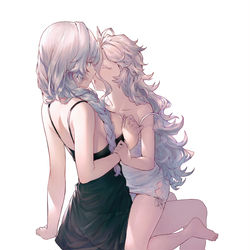 This is a pixiv picture whose title is 🌙.