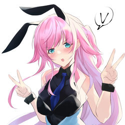 This is a pixiv picture whose title is バニー.