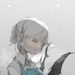 This is a pixiv picture whose title is 心がここにないみたい.