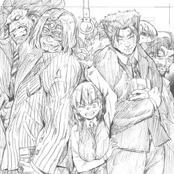 This is a pixiv picture whose title is 社会人サーヴァント.