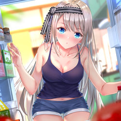 This is a pixiv picture whose title is 白銀圭ちゃん.
