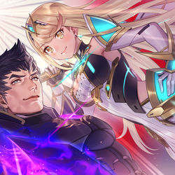 This is a pixiv picture whose title is ゼノブレ2.