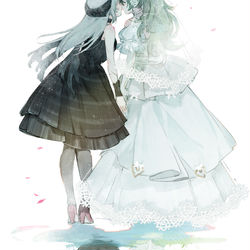 This is a pixiv picture whose title is ～swan～.