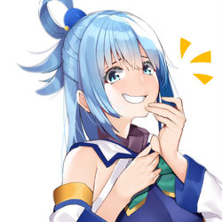 This is a pixiv picture whose title is アクア様.