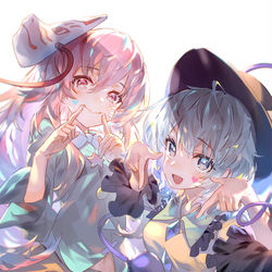 This is a pixiv picture whose title is (・‿ ・) (Ｔ-Ｔ).
