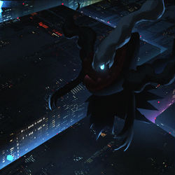This is a pixiv picture whose title is 夜降つ.