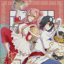 This is a pixiv picture whose title is 来来〜.