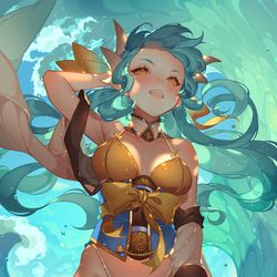 This is a pixiv picture whose title is 清姫.