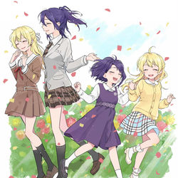 This is a pixiv picture whose title is 薫と千聖.