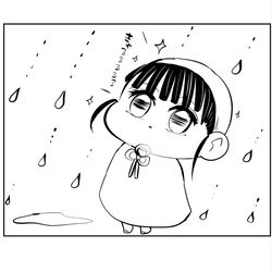 This is a pixiv picture whose title is サムネイルはてるてる坊主.