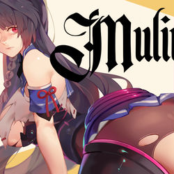 This is a pixiv picture whose title is 雷电女王的鬼铠——芽衣.