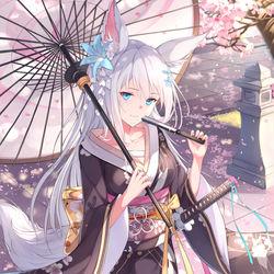 This is a pixiv picture whose title is 春.