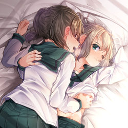 This is a pixiv picture whose title is あおひな.