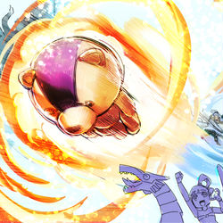 This is a pixiv picture whose title is 【PFAOS】勇者タックル【ジークン】.