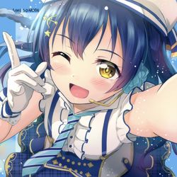 This is a pixiv picture whose title is 海未ちゃん.