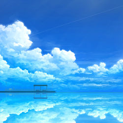 This is a pixiv picture whose title is 最果テ鈍行、始発駅　（2020ver）.