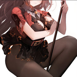 This is a pixiv picture whose title is 天火.