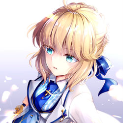 This is a pixiv picture whose title is ホワイトローズ・アルトリア.