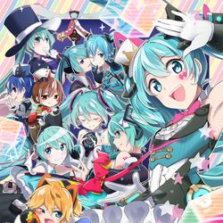 This is a pixiv picture whose title is マジカルミライ大集合！.