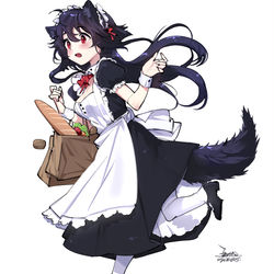 This is a pixiv picture whose title is 【EJAMI】日常向繪畫141-女僕EKKO.