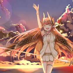 This is a pixiv picture whose title is はじめまして。さようなら。.