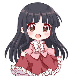 This is a pixiv picture whose title is 輝夜デフォルメ2020.