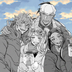 This is a pixiv picture whose title is 剣盾ログ②.