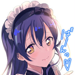 This is a pixiv picture whose title is 海未ちゃんお誕生日おめでとう.