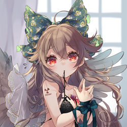 This is a pixiv picture whose title is うにゅにゅ.