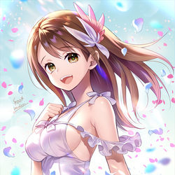 This is a pixiv picture whose title is 春のいぶき.