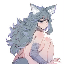This is a pixiv picture whose title is うるふ.